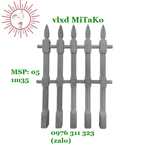 HÀNG RÀO VỆ SĨ BÊ TÔNG LY TÂM CHẤT LƯỢNG, ĐỘC ĐÁO VỚI PHONG CÁCH MỚI LẠ