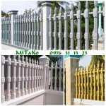 HÀNG RÀO VỆ SĨ BÊ TÔNG LY TÂM CHẤT LƯỢNG, ĐỘC ĐÁO VỚI PHONG CÁCH MỚI LẠ