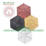 GẠCH BÊ TÔNG TỰ CHÈN 3 LÁ PHONG, LỤC GIÁC ĐỒNG TIỀN NHIỀU MẪU MÃ KÍCH THƯỚC MÀU SẮC ĐA DẠNG